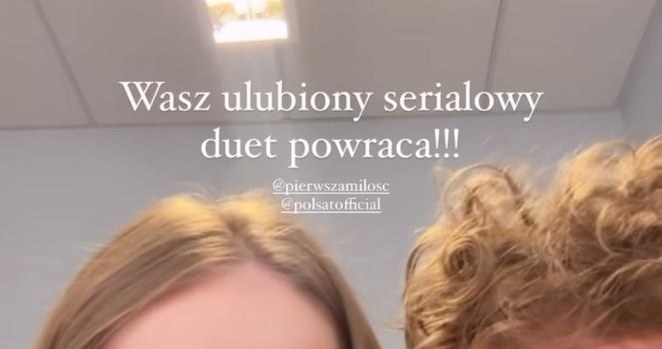 "Pierwsza miłość". Tomek i Jolka wracają jako para? Serialowy zwrot, którego nikt się nie spodziewał /Instagram /materiały prasowe