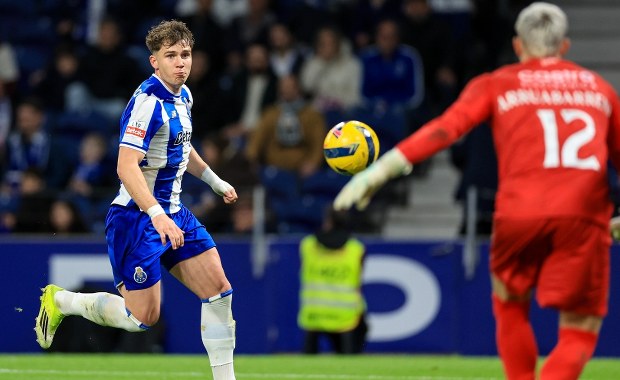 ​Pierwsza minuta i pierwszy gol Pietuszewskiego dla FC Porto