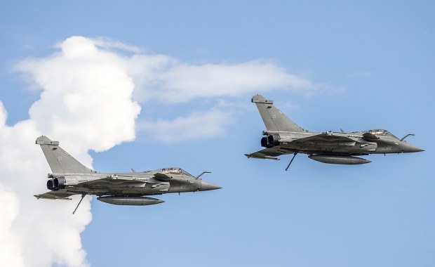 Pierwsza misja francuskich myśliwców w Polsce. Rafale nad Lubelszczyzną