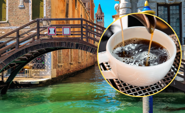Pierwsza na świecie kawa z wody z kanału? Tylko w Wenecji