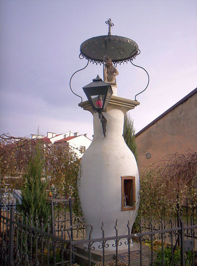 Pierwsza na świecie uliczna lampa naftowa w Gorlicach /Delimata/CC BY-SA 4.0 /Wikimedia