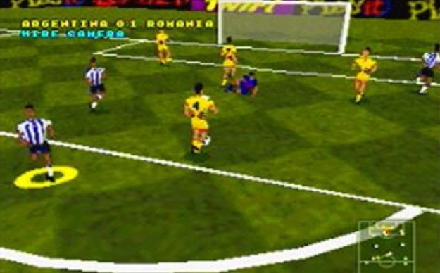 Pierwsza piłka w uczciwym 3D - Actua Soccer (1995) /CDA