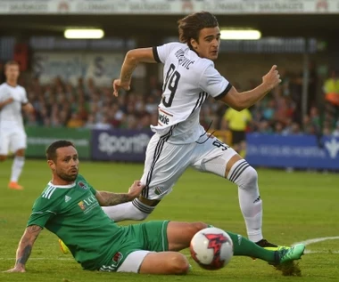 Pierwsza runda kwalifikacji Ligi Mistrzów. Legia Warszawa wygrała z Cork City