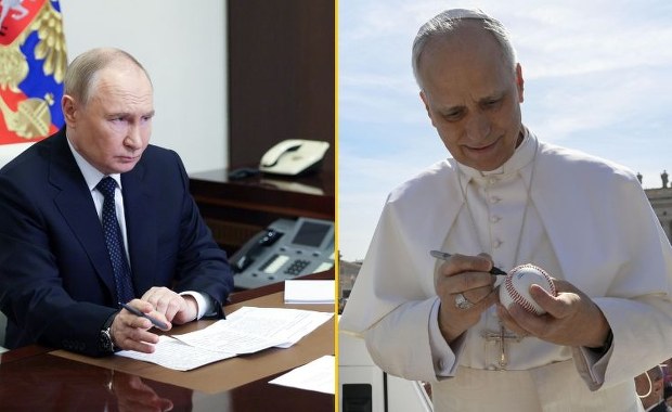 Pierwsza taka rozmowa. Putin zadzwonił do papieża Leona XIV