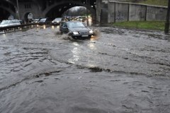Pierwsza wiosenna burza nad Warszawą