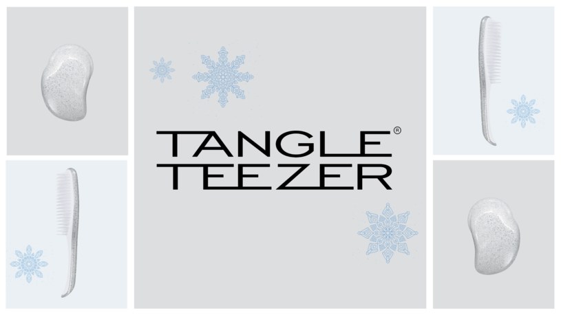 Pierwsza zimowa kolekcja szczotek Silver Glitter od Tangle Teezer! /INTERIA.PL/materiały prasowe