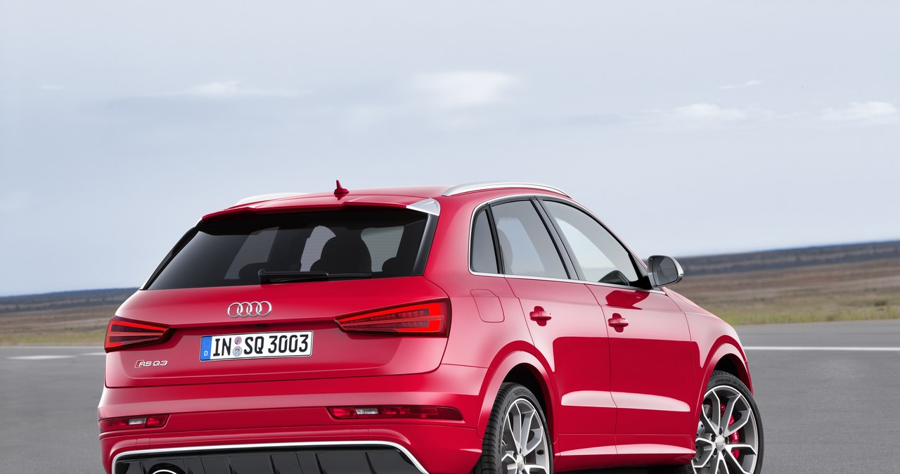 Pierwsze Audi RS Q3 w kolorze "Misano Red" /Audi /materiały prasowe