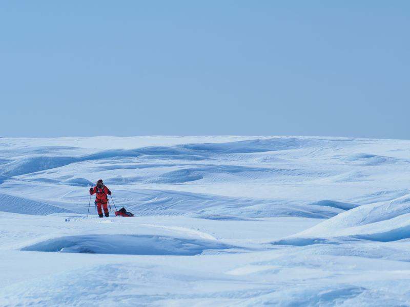 Pierwsze dni wyprawy Mateusza Waligóry i Łukasza Supergana przez Grenlandię /