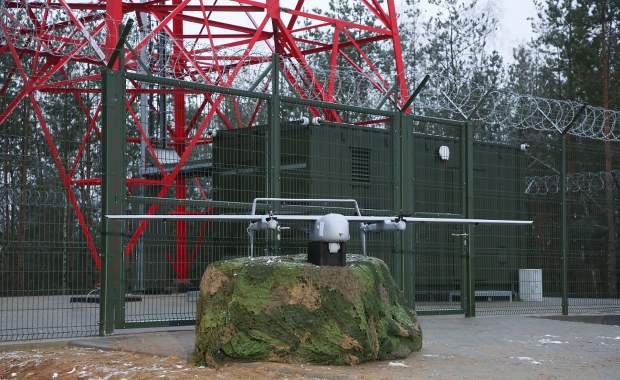 Pierwsze elementy systemu antydronowego na granicy z Białorusią