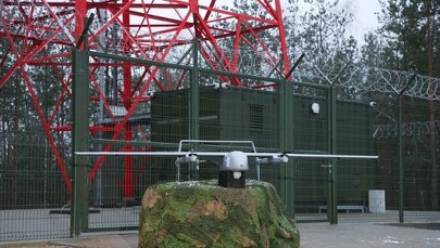 Pierwsze elementy systemu antydronowego na granicy z Białorusią