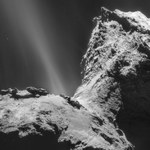 Pierwsze "nagranie" z komety w historii
