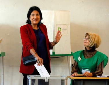 Pierwsze nieoficjalne wyniki wyborów prezydenckich w Gruzji. Będzie II tura