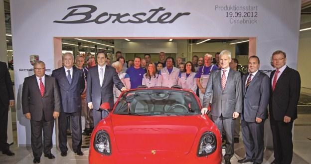 Pierwsze porsche boxster z Osnabruck /Informacja prasowa