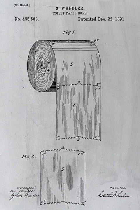 Pierwsze rolki papieru toaletowego powstały jeszcze w XIX w. /WikimediaCommons /domena publiczna