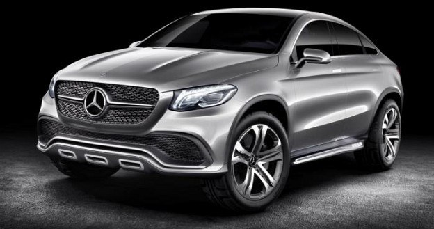 Pierwsze zdjęcie Mercedesa Concept Coupe SUV. /Mercedes