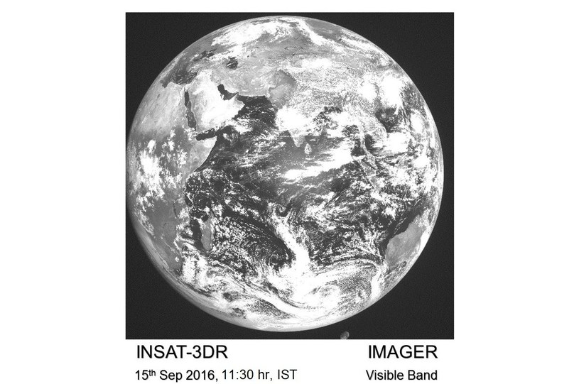 Pierwsze zdjęcie z INSAT 3DR /materiały prasowe