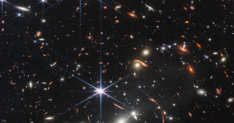 Pierwsze zdjęcie z teleskopu Jamesa Webba /ESA, CSA, STScI /NASA
