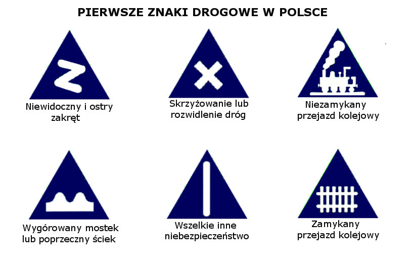 Pierwsze znaki w Polsce /
