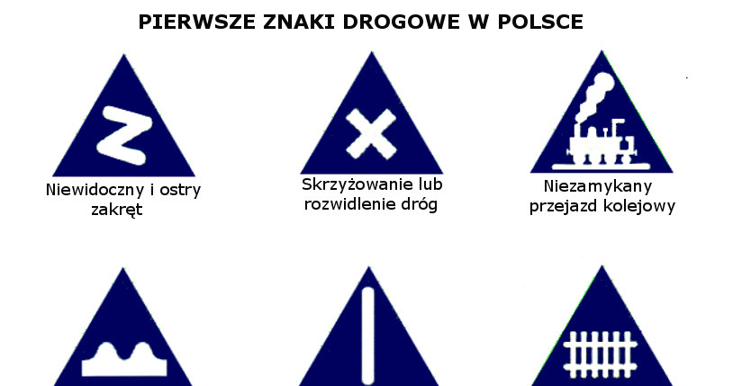 Pierwsze znaki w Polsce /Informacja prasowa