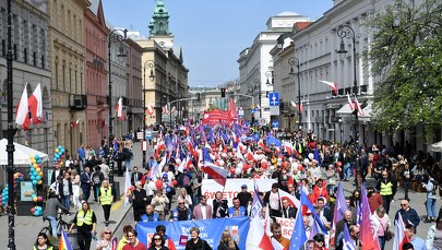 Pierwszomajowe utrudnienia w związku z przemarszami w stolicy
