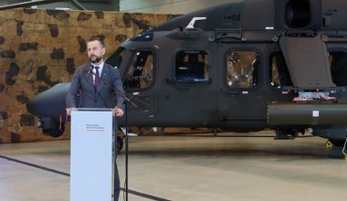 Pierwszy AW-149 z polskich zakładów już jest. Szef MON chwali maszynę