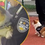 Pierwszy corgi w policji. Skradł kiełbaski i serca internautów