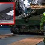 Pierwszy czołg Leopard 2 wylądował we Wrocławiu. Jest nagranie