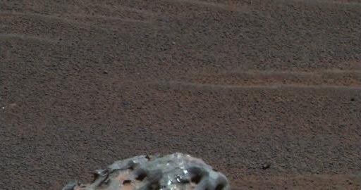 Pierwszy meteoryt marsjański (2005, Opportunity) /NASA