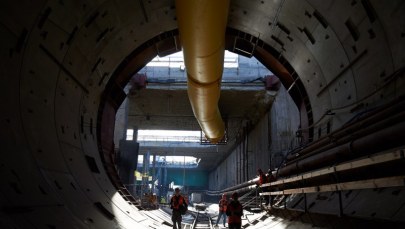 Pierwszy odcinek tunelu pod Martwą Wisłą