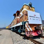 Pierwszy pociąg towarowy z Wielkiej Brytanii dotarł do Chin