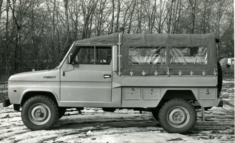 Pierwszy prototyp samochodu terenowego PW-1 /Archiwum Tomasza Szczerbickiego