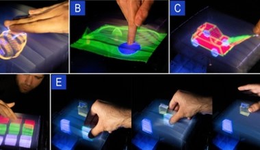 Pierwszy raz można to zrobić z hologramem 3D. Aż chce się dotknąć!
