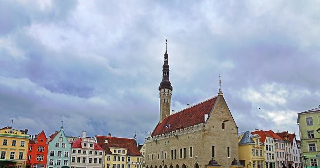 Pierwszy raz od czterech lat gospodarka Estonii się kurczyła... Na zdjęciu centrum Tallinna /&copy;123RF/PICSEL