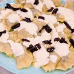 dania obiadowe Pierwszy raz spróbowałam tych pierogów u teściowej. Farsz kompletnie mnie zaskoczył