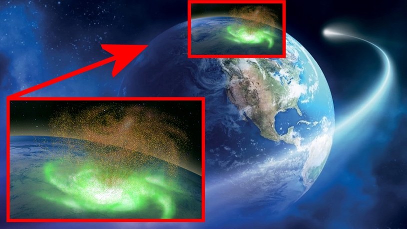Pierwszy raz zaobserwowano na Ziemi powstanie potężnego kosmicznego huraganu /Geekweek