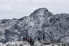 Pierwszy śnieg na Kasprowym Wierchu 