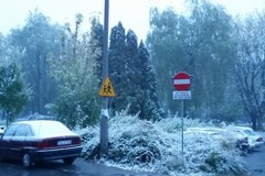 Pierwszy śnieg tej jesieni [WASZE ZDJĘCIA]