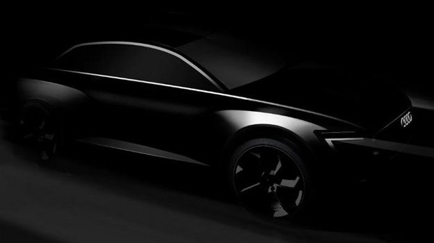 Pierwszy szkic nowego Audi Q6, którego elektryczna wersja otrzyma nowy rodzaj baterii /Audi