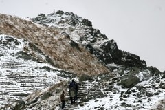 Pierwszy tej jesieni śnieg spadł w Tatrach