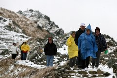 Pierwszy tej jesieni śnieg spadł w Tatrach
