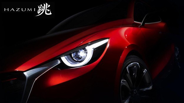 Pierwszy zwiastun koncepcyjnej Mazdy Hazumi. /Mazda