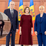 Pies prezydent Mołdawii ugryzł prezydenta Austrii [WIDEO]