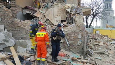 Pies przeżył ponad dobę pod gruzami zawalonej kamienicy w Poznaniu