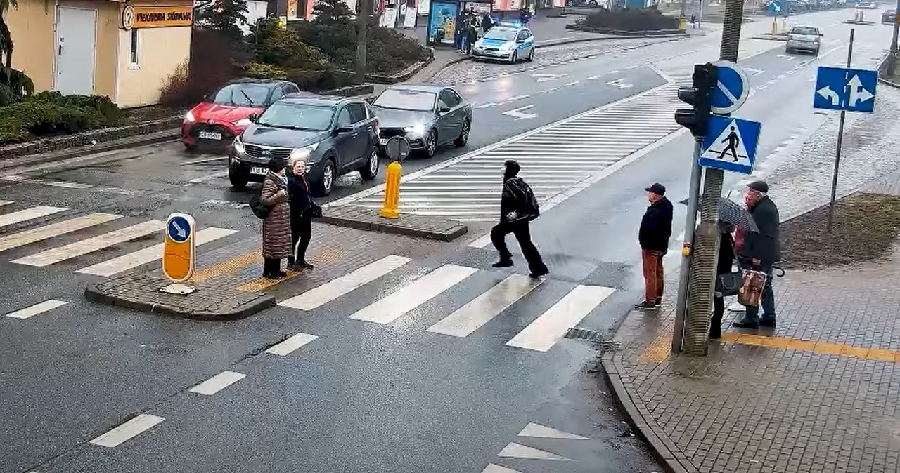 Piesi niechętnie korzystali z bezpieczeństwa, jakie zapewnia sygnalizacja świetlna /Policja