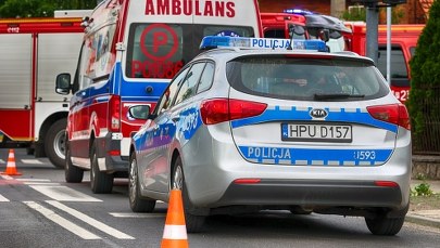 Pieszy wszedł wprost pod autobus. Siedem osób trafiło do szpitala