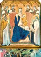 Pietro Lorenzetti, Maest, scena środkowa poliptyku, 1329 /Encyklopedia Internautica