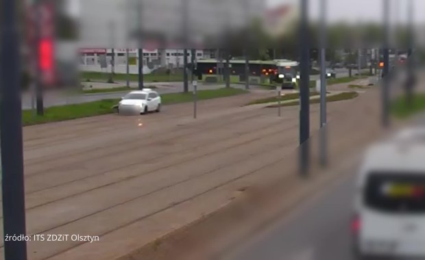 Pijacki rajd pseudotaksówkarza w Olsztynie [ZOBACZ NAGRANIE]