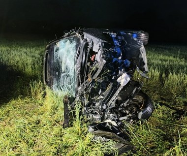 Pijana kobieta w ciąży dachowała z 6-latkiem! Szokujący wypadek na Podlasiu