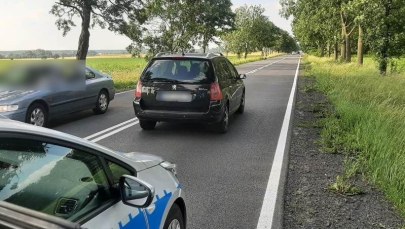 Pijana kobieta wiozła dwójkę dzieci