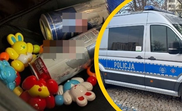 Pijana matka leżała na chodniku, obok w wózku niemowlę